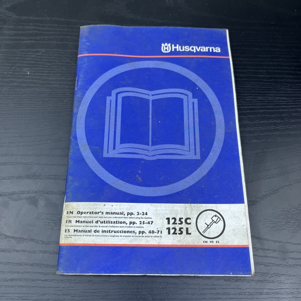 Husqvarna 125C & 125L Operator's Manual String‎ Trimmer Owners Guide OEM